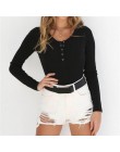 Kobiece obcisłe body wiosna jesień Bodycon body Feminino jednolita seksowna klub rozciągliwe pajacyki z długim rękawem body z dz