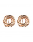 Girlgo Vintage 12 Design metalowe kolczyki Dangle dla kobiet urok złoty kolor Za Maxi kreatywne kolczyki Christmas Gift Porm Jew