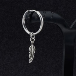 SOHOT Hot Dangle długi Tassel Unisex Hoop kolczyki Punk biżuteria metalowa Brincos kolor srebrny gwiazda krzyż wisiorek przesadz