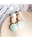 2019 New Arrival metalowe klasyczne okrągłe kobiety Dangle kolczyki koreański moda koło geometryczne kolczyki słodkie małe biżut