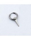 SOHOT Hot Dangle długi Tassel Unisex Hoop kolczyki Punk biżuteria metalowa Brincos kolor srebrny gwiazda krzyż wisiorek przesadz