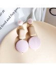 2019 New Arrival metalowe klasyczne okrągłe kobiety Dangle kolczyki koreański moda koło geometryczne kolczyki słodkie małe biżut