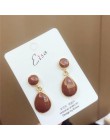 2019 New Arrival metalowe klasyczne okrągłe kobiety Dangle kolczyki koreański moda koło geometryczne kolczyki słodkie małe biżut