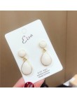 2019 New Arrival metalowe klasyczne okrągłe kobiety Dangle kolczyki koreański moda koło geometryczne kolczyki słodkie małe biżut
