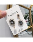 2019 New Arrival metalowe klasyczne okrągłe kobiety Dangle kolczyki koreański moda koło geometryczne kolczyki słodkie małe biżut