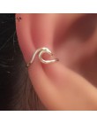 Jisensp Punk fale ucho wspinaczy kolczyki dla kolczyki wkręty damskie ucha gąsienicowe czeski słodkie Earing Piercing kolczyki p