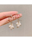 2019 New Arrival metalowe klasyczne okrągłe kobiety Dangle kolczyki koreański moda koło geometryczne kolczyki słodkie małe biżut