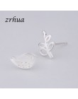 925 Sterling srebrna igła kobiety biżuteria moda Brincos Chic stadniny kolczyki dla szkoły dziewczyny dzieci Lady prezent pendie