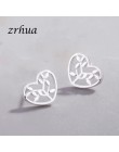 925 Sterling srebrna igła kobiety biżuteria moda Brincos Chic stadniny kolczyki dla szkoły dziewczyny dzieci Lady prezent pendie