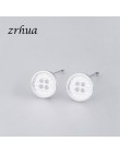 925 Sterling srebrna igła kobiety biżuteria moda Brincos Chic stadniny kolczyki dla szkoły dziewczyny dzieci Lady prezent pendie