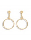 Girlgo Vintage 12 Design metalowe kolczyki Dangle dla kobiet urok złoty kolor Za Maxi kreatywne kolczyki Christmas Gift Porm Jew