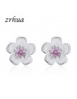 925 Sterling srebrna igła kobiety biżuteria moda Brincos Chic stadniny kolczyki dla szkoły dziewczyny dzieci Lady prezent pendie