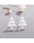 925 Sterling srebrna igła kobiety biżuteria moda Brincos Chic stadniny kolczyki dla szkoły dziewczyny dzieci Lady prezent pendie