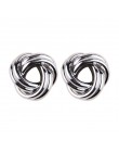 Girlgo Vintage 12 Design metalowe kolczyki Dangle dla kobiet urok złoty kolor Za Maxi kreatywne kolczyki Christmas Gift Porm Jew