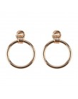 Girlgo Vintage 12 Design metalowe kolczyki Dangle dla kobiet urok złoty kolor Za Maxi kreatywne kolczyki Christmas Gift Porm Jew