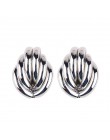 Girlgo Vintage 12 Design metalowe kolczyki Dangle dla kobiet urok złoty kolor Za Maxi kreatywne kolczyki Christmas Gift Porm Jew