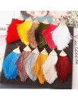 2019 vintage artystyczne etniczne wypadnij zwisają długa lina Fringe bawełniany pompon kolczyki Trendy sektor kolczyki dla kobie