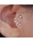 Pojedynczy kolczyk unikatowy nowy stop oddział kolczyk do piercingu Tragus dla kobiet Non klips kolczyk 2019