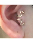 Pojedynczy kolczyk unikatowy nowy stop oddział kolczyk do piercingu Tragus dla kobiet Non klips kolczyk 2019