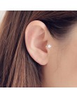 Pojedynczy kolczyk unikatowy nowy stop oddział kolczyk do piercingu Tragus dla kobiet Non klips kolczyk 2019