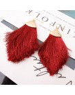 2019 vintage artystyczne etniczne wypadnij zwisają długa lina Fringe bawełniany pompon kolczyki Trendy sektor kolczyki dla kobie