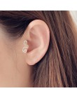 Pojedynczy kolczyk unikatowy nowy stop oddział kolczyk do piercingu Tragus dla kobiet Non klips kolczyk 2019