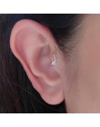 Pojedynczy kolczyk unikatowy nowy stop oddział kolczyk do piercingu Tragus dla kobiet Non klips kolczyk 2019