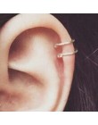 Pojedynczy kolczyk unikatowy nowy stop oddział kolczyk do piercingu Tragus dla kobiet Non klips kolczyk 2019