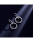 2020 New Arrival Metal hiperbola okrągły kryształ earing kobiety dynda kolczyki moda kobieta koreański proste biżuteria koło kol
