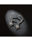 2020 New Arrival Metal hiperbola okrągły kryształ earing kobiety dynda kolczyki moda kobieta koreański proste biżuteria koło kol