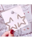 2020 New Arrival Metal hiperbola okrągły kryształ earing kobiety dynda kolczyki moda kobieta koreański proste biżuteria koło kol
