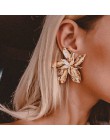 DIEZI przesady moda duży kwiat dynda spadek kolczyki dla kobiet Ladies komunikat wisiorek kolczyki 2019 nowy Pendientes