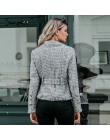Simplee Plaid postrzępiona krawędź tweedowa kurtka płaszcz kobiety v-neck podwójne jednorzędowe guziki pas płaszcz damski z dług