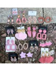 Ztech Fashion pomarańczowy różowy żywica Tassel spadek kolczyki dla kobiet dziewczyn Za biżuteria ślubna nowe wzory zwisają krea