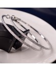 Hot 1 para nowy 5CM Hoop okrągłe kolczyki moda duża okrągła obręcz kolczyki eleganckie proste przebite srebro/Gol wieczór Party 