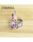 Hurtownie luksusowe 925 Sterling Sliver stadniny kolczyki Flash CZ cyrkon Ear Studs 3 kolory kolczyki dla kobiet tanie brincos