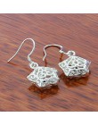 Gorąca sprzedaż 925 Sterling Silver proste mody ważka/gwiazda/serce/korona spadek kolczyki biżuteria kobiety kolczyki na wesele