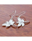 Gorąca sprzedaż 925 Sterling Silver proste mody ważka/gwiazda/serce/korona spadek kolczyki biżuteria kobiety kolczyki na wesele
