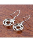 Gorąca sprzedaż 925 Sterling Silver proste mody ważka/gwiazda/serce/korona spadek kolczyki biżuteria kobiety kolczyki na wesele