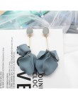 2019 Korea nowy projekt gorąca sprzedaż moda biżuteria akrylowe malowane płatki kolczyki długie krople oleju przesadzone kolczyk