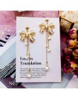 2019 nowych moda długi wisiorek stop Trendy kobiety dynda kolczyki Tassel kolczyki motyl super bajkowe biżuteria dla kobiet