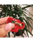 AENSOA nowe kwadratowe akrylowe kolczyki Drop dla pań Trendy Dangle kolczyki dla kobiet oświadczenie biżuteria hurtowych Party p