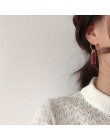 Geometria retro koło wisiorek kolczyki biżuteria moda kobieta kolczyki oświadczenie kolczyk dla dziewczyn prezent dla kobiety