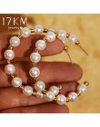 17KM Vintage Oversize kolczyki dla kobiet dziewczynki Brinco duże kolczyki koła okrągły kolczyk oświadczenie geometryczna moda b