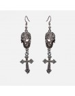 Ztech Za 2020 czarny kolor metalowy kryształ akrylowy Vintage kolczyki Lady Girls Handmade na przyjęcie wyrazista biżuteria modn