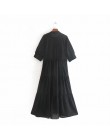 Zwiędły strój wieczorowy kobiety anglia elegancka gaza haft kaskadowe vestidos vestidos de fiesta de noche maxi sukienka marynar
