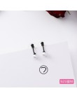 2019 moda koreański geometryczny koło długi tassel asymetryczny spadek kolczyki czarne serce kształt alloy kolczyki dla kobiet b