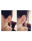 Ear Cuff U Star Moon kolczyk Punk minimalistyczny kobiety metalowa klamra fałszywy piercing klips do ucha bez przebicia kolczyki