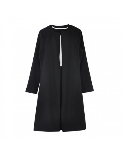 Nowy Sexy formalne sukienka garnitury damskie długie marynarki kurtka + płaszcza O-Neck Mini sukienka ubranie biurowe 2 sztuka z