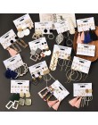 Tassel akrylowe kolczyki dla kobiet czeski kolczyki zestaw duże geometryczne spadek kolczyki 2020 kolczyki zestaw DIY biżuteria